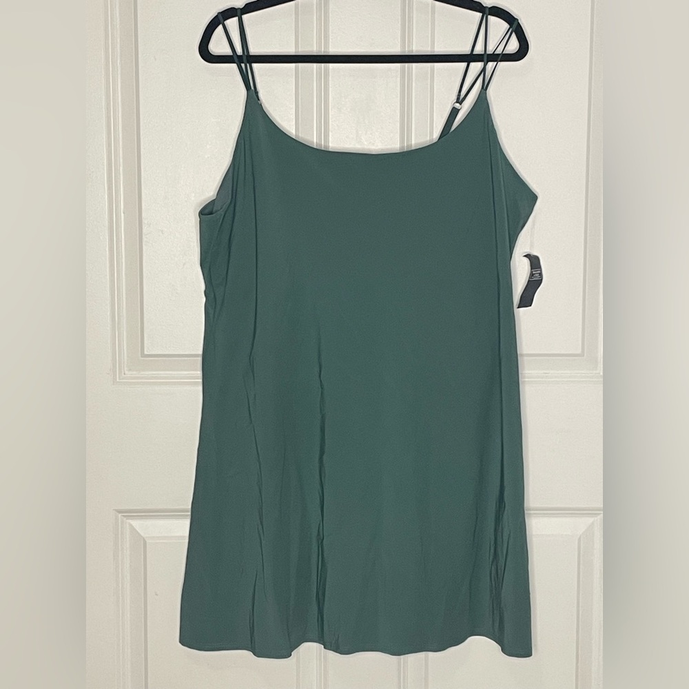 Abercrombie & Fitch NWT Sage Tennis Dress Built-In Shorts Pocket XL